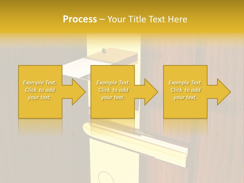 Entrance Accessibility Vacation PowerPoint Template