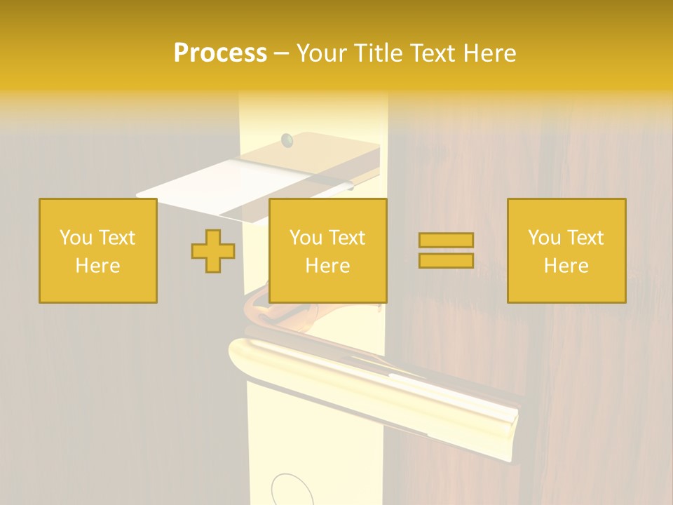 Entrance Accessibility Vacation PowerPoint Template