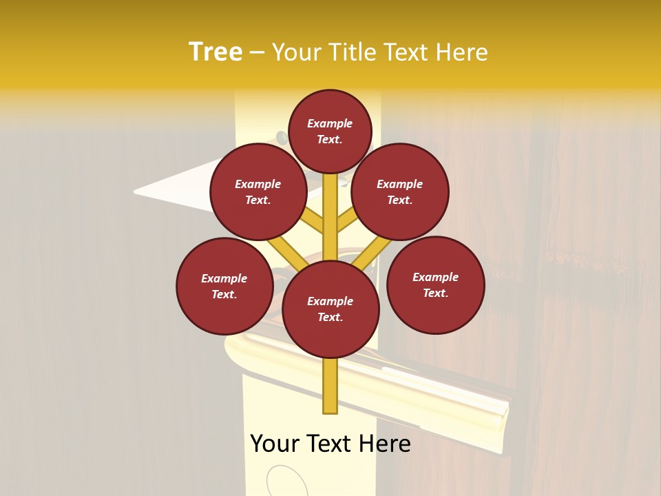 Entrance Accessibility Vacation PowerPoint Template