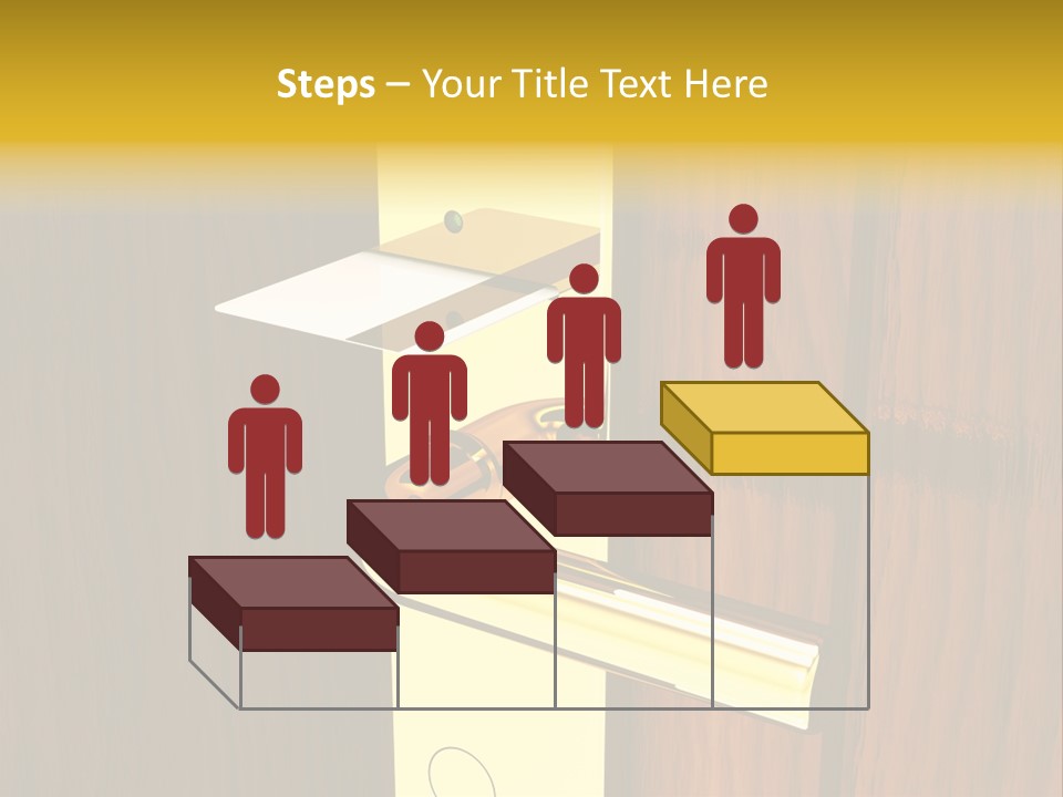 Entrance Accessibility Vacation PowerPoint Template