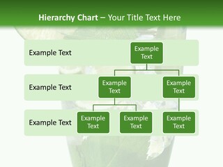 Beverage Cubes Glass PowerPoint Template