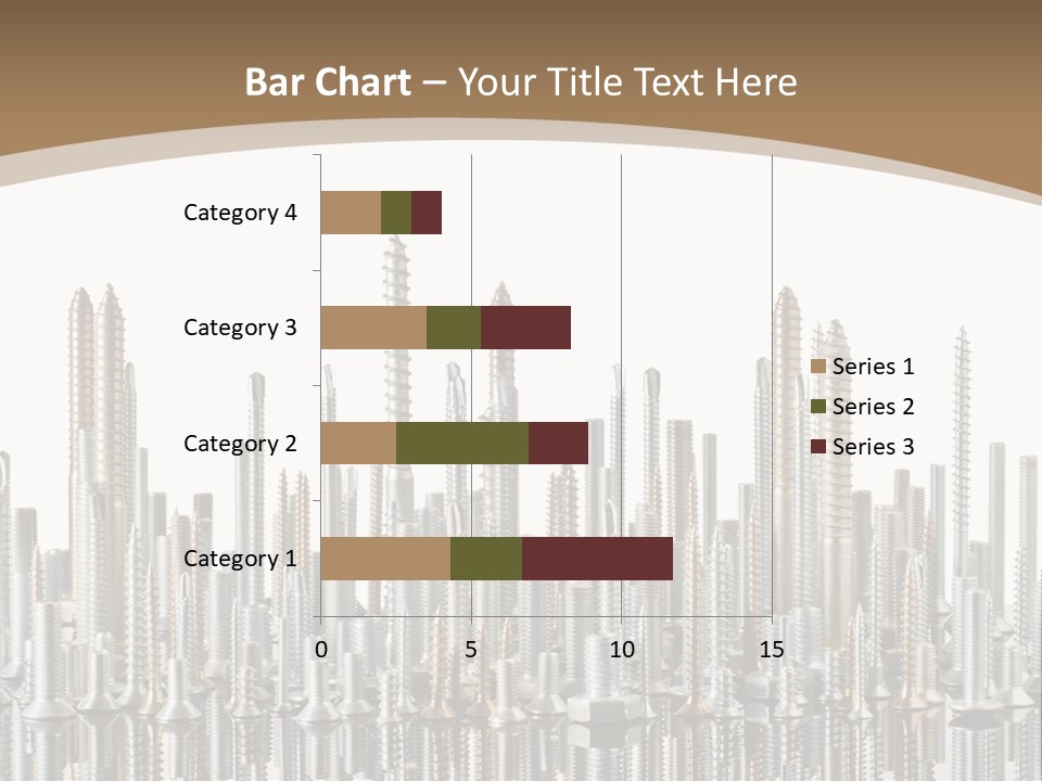 Equipment Nut Steel PowerPoint Template