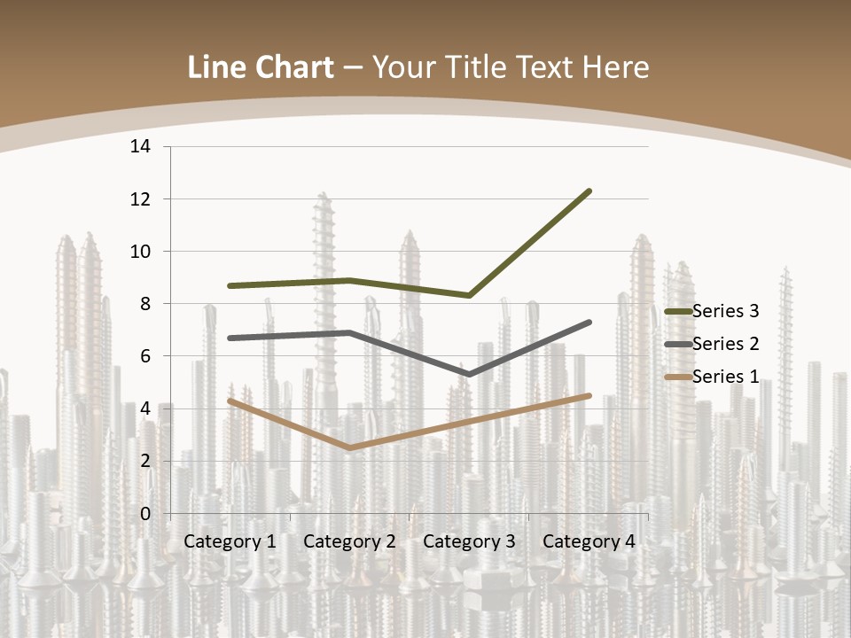 Equipment Nut Steel PowerPoint Template