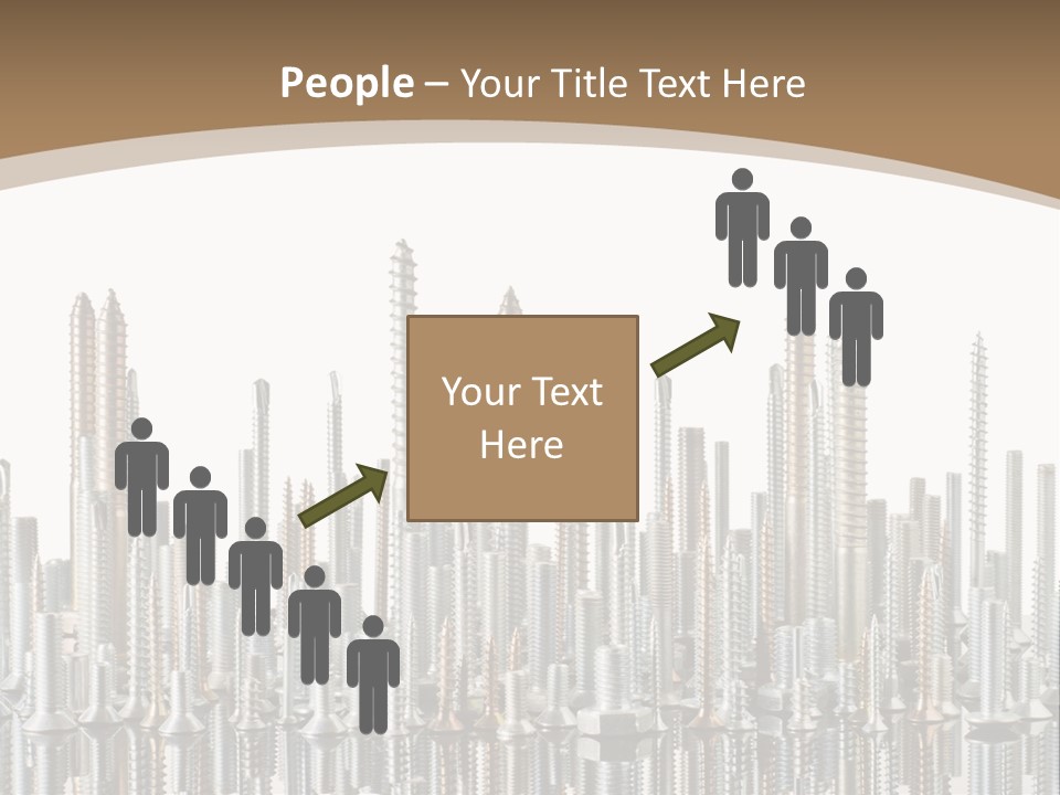 Equipment Nut Steel PowerPoint Template