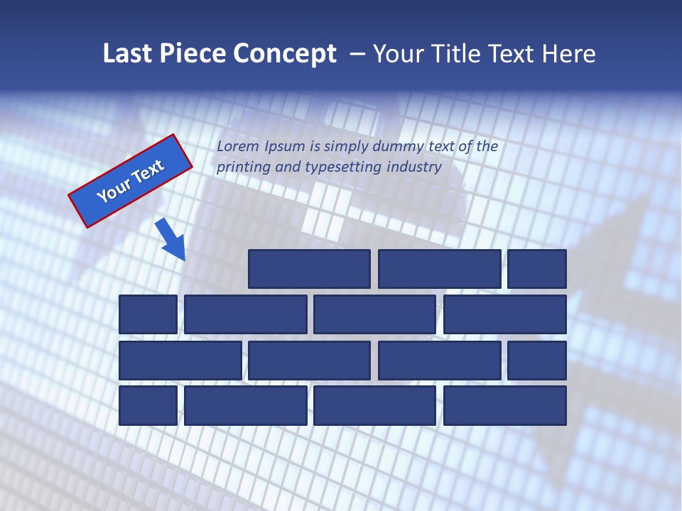 Baggage Luggage Storage PowerPoint Template
