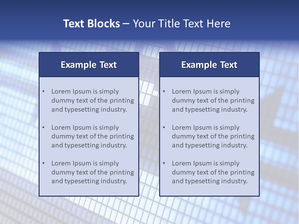 Baggage Luggage Storage PowerPoint Template