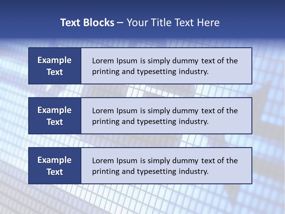 Baggage Luggage Storage PowerPoint Template