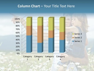 Joyful People Belonging To The Caucasian Race PowerPoint Template