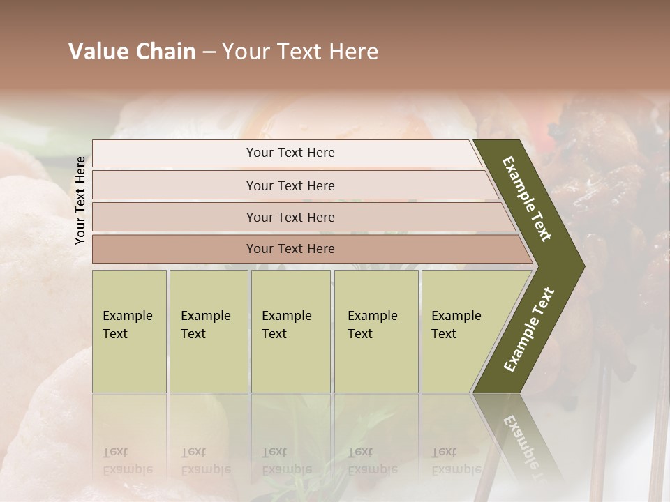 Satay Plate Gourmet PowerPoint Template