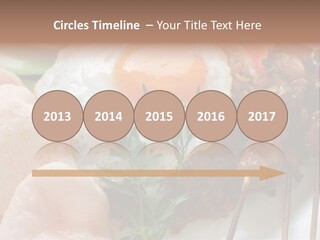 Satay Plate Gourmet PowerPoint Template