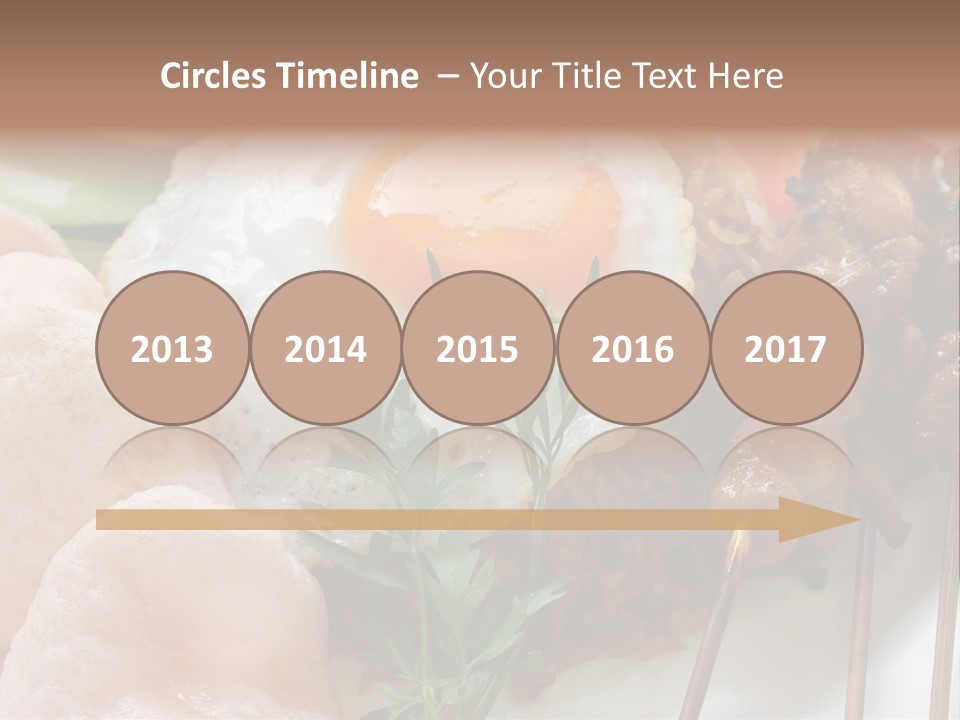 Satay Plate Gourmet PowerPoint Template