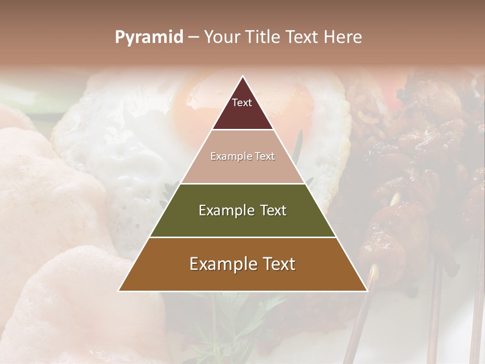 Satay Plate Gourmet PowerPoint Template