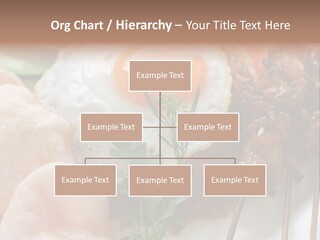 Satay Plate Gourmet PowerPoint Template