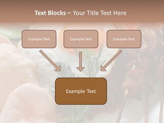 Satay Plate Gourmet PowerPoint Template