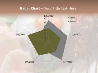 Satay Plate Gourmet PowerPoint Template