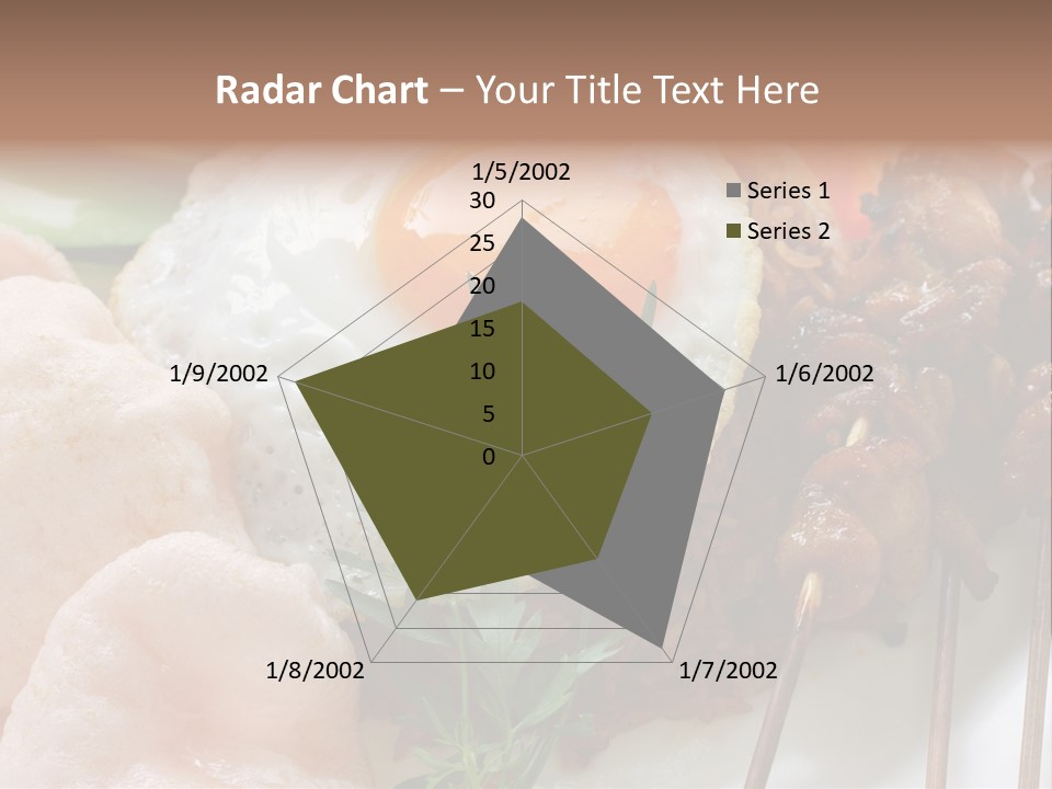 Satay Plate Gourmet PowerPoint Template