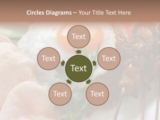 Satay Plate Gourmet PowerPoint Template