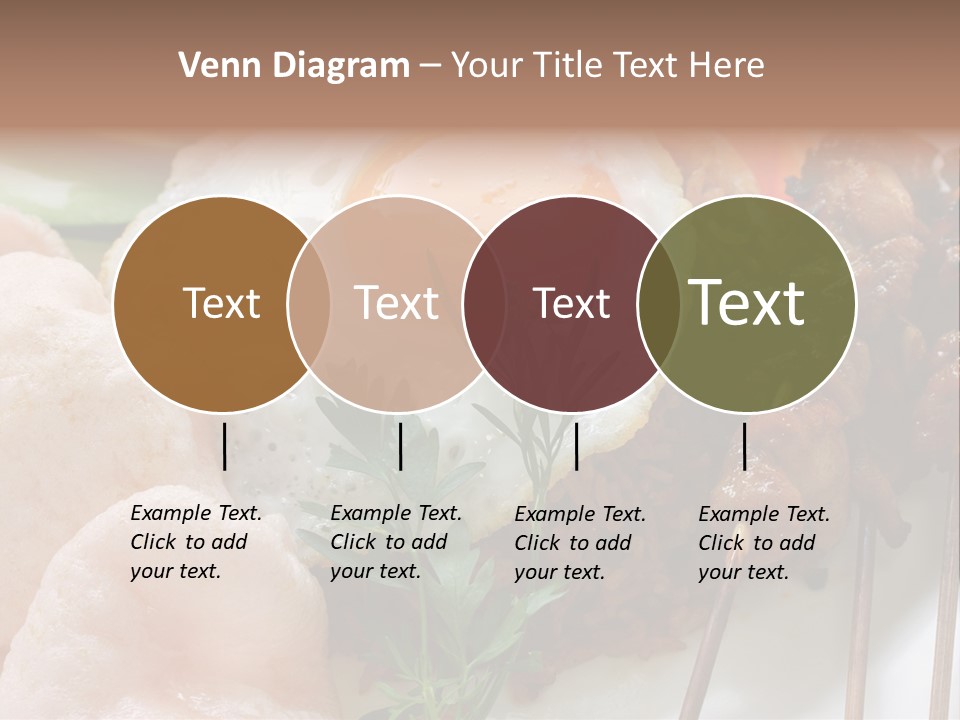 Satay Plate Gourmet PowerPoint Template