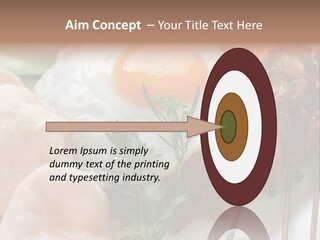 Satay Plate Gourmet PowerPoint Template