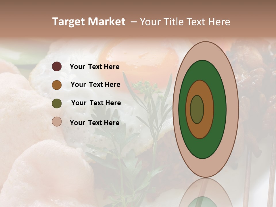 Satay Plate Gourmet PowerPoint Template