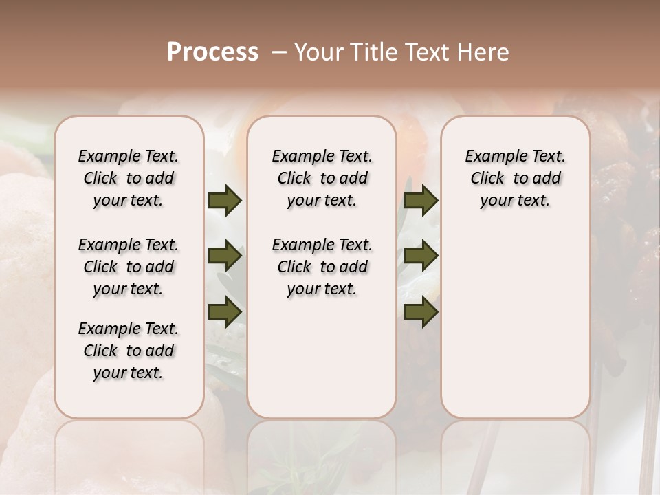 Satay Plate Gourmet PowerPoint Template