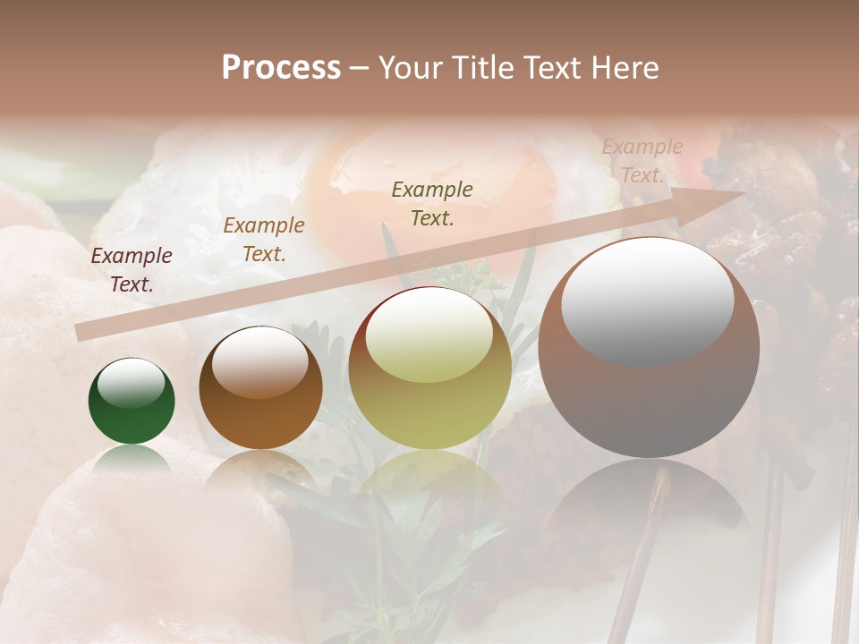 Satay Plate Gourmet PowerPoint Template