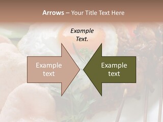 Satay Plate Gourmet PowerPoint Template