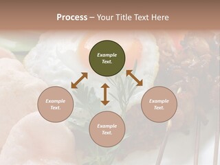 Satay Plate Gourmet PowerPoint Template