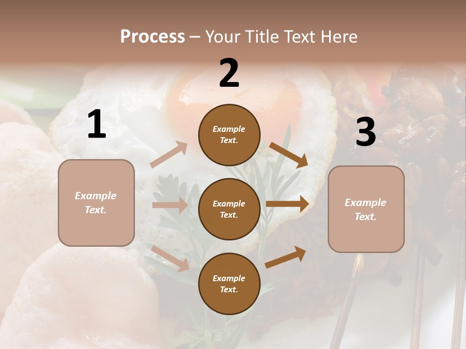 Satay Plate Gourmet PowerPoint Template