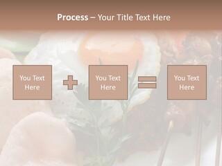 Satay Plate Gourmet PowerPoint Template