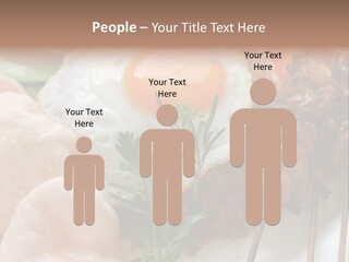 Satay Plate Gourmet PowerPoint Template