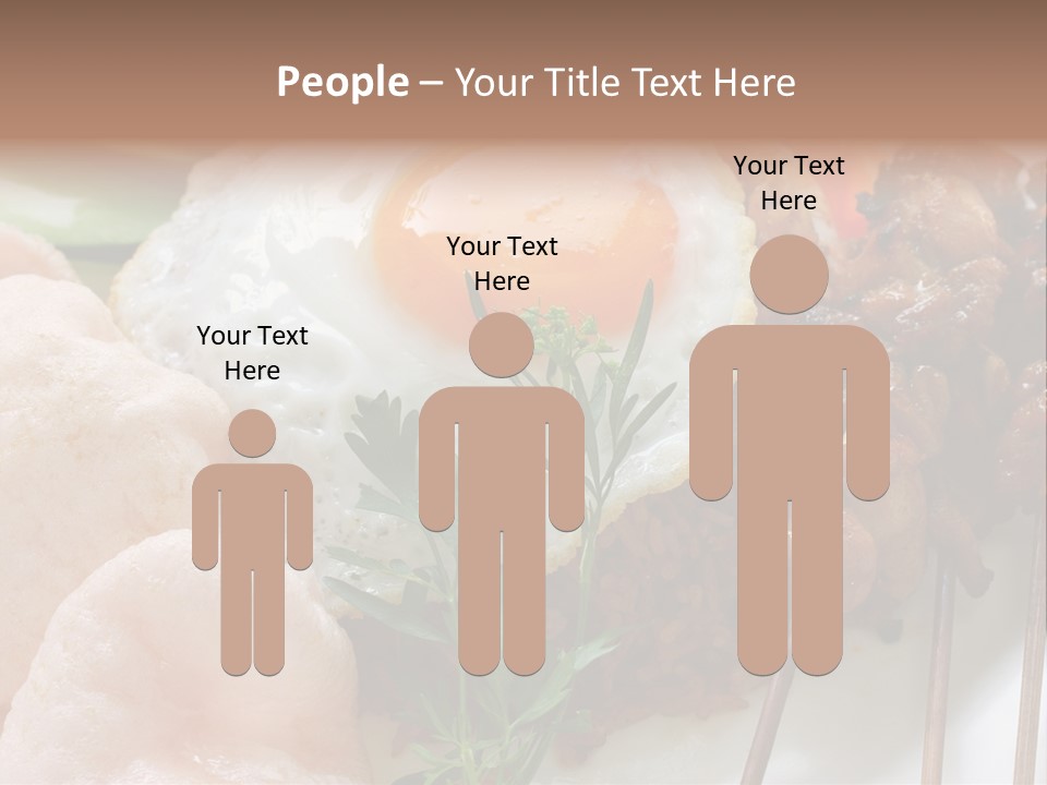 Satay Plate Gourmet PowerPoint Template