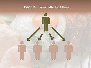 Satay Plate Gourmet PowerPoint Template