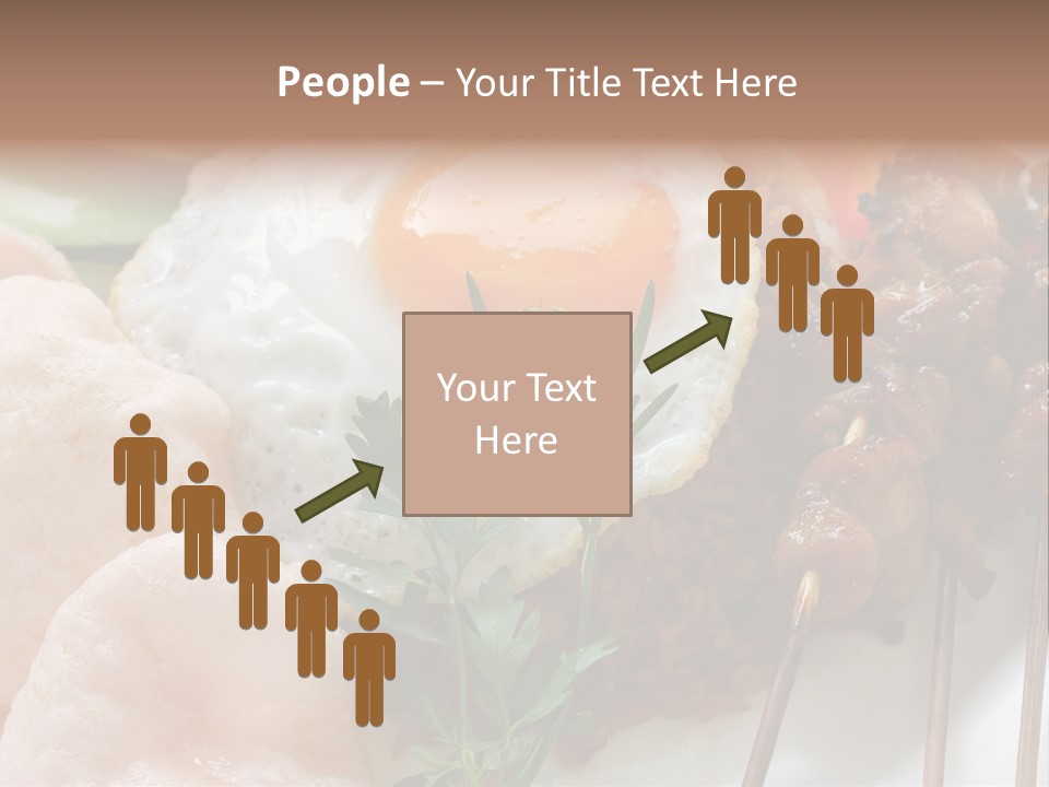 Satay Plate Gourmet PowerPoint Template