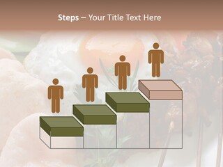 Satay Plate Gourmet PowerPoint Template