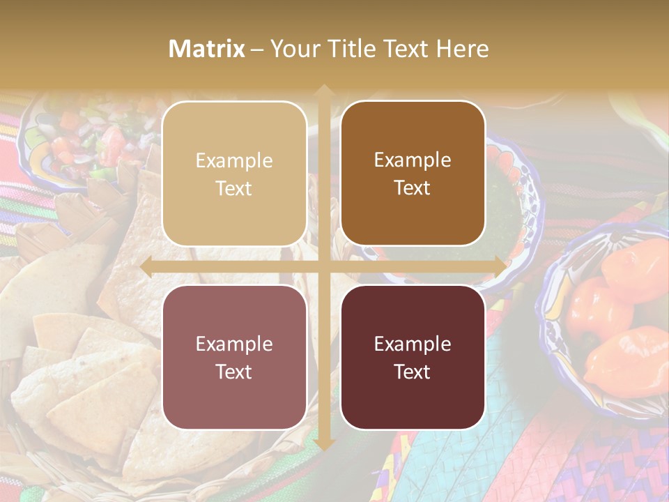 Sour Chips Dinner PowerPoint Template