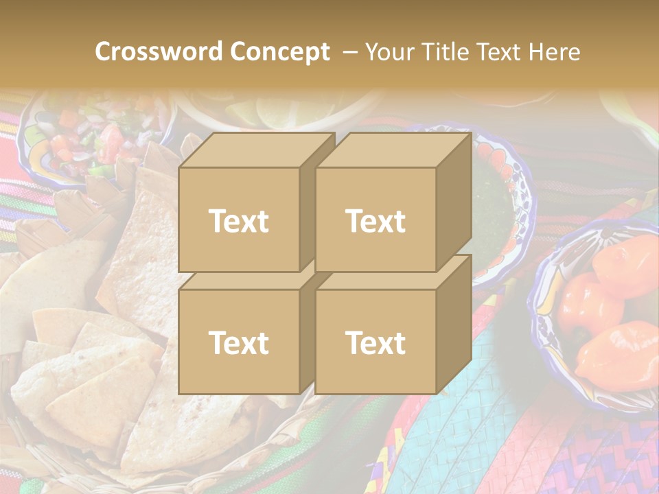 Sour Chips Dinner PowerPoint Template