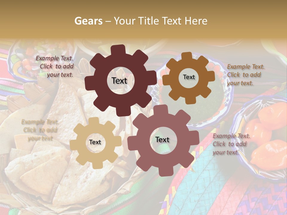 Sour Chips Dinner PowerPoint Template