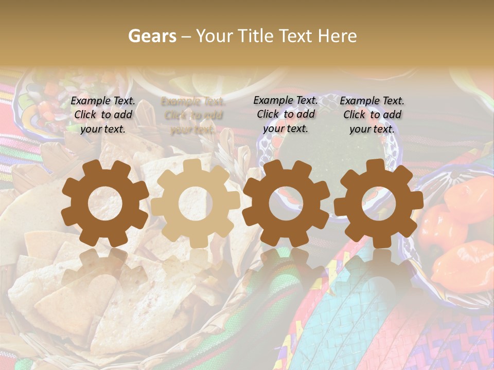 Sour Chips Dinner PowerPoint Template