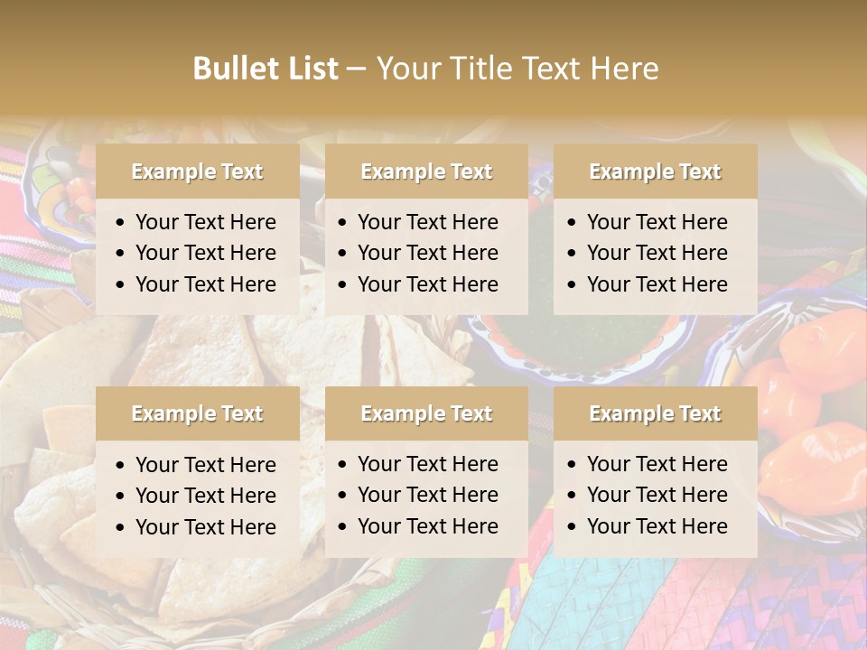 Sour Chips Dinner PowerPoint Template