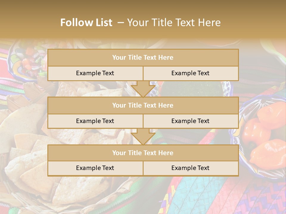 Sour Chips Dinner PowerPoint Template