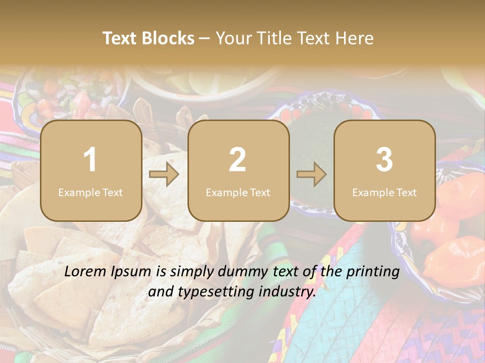 Sour Chips Dinner PowerPoint Template