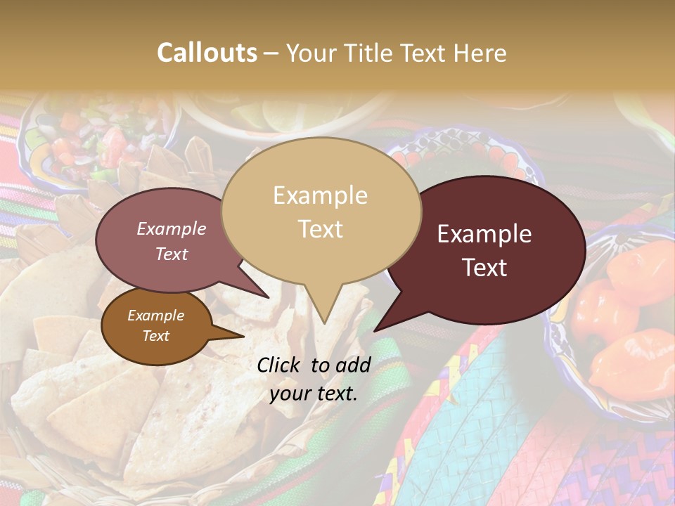 Sour Chips Dinner PowerPoint Template