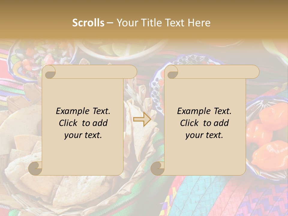 Sour Chips Dinner PowerPoint Template