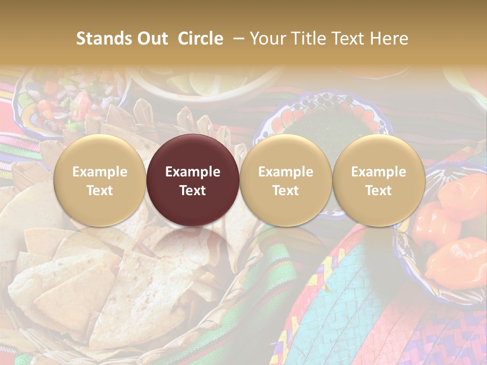 Sour Chips Dinner PowerPoint Template