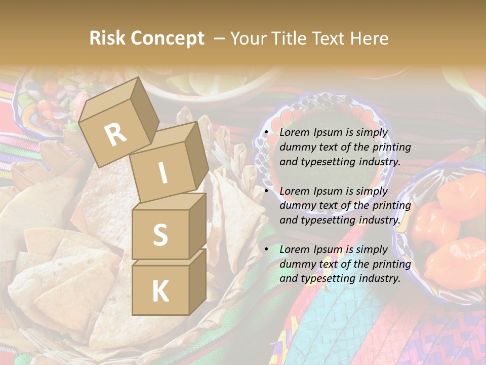 Sour Chips Dinner PowerPoint Template