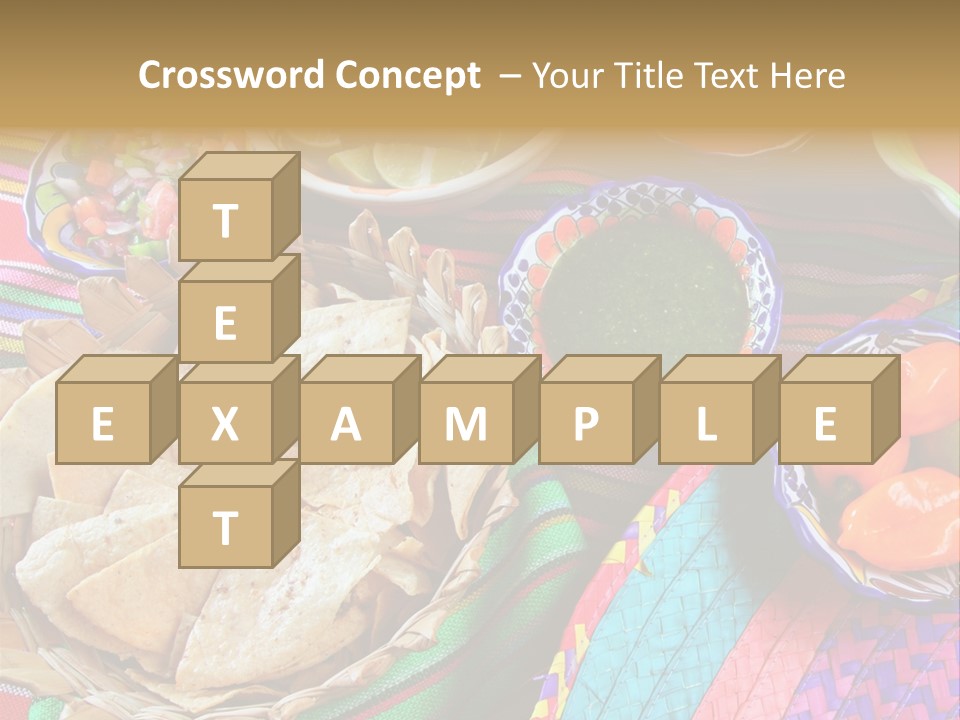 Sour Chips Dinner PowerPoint Template