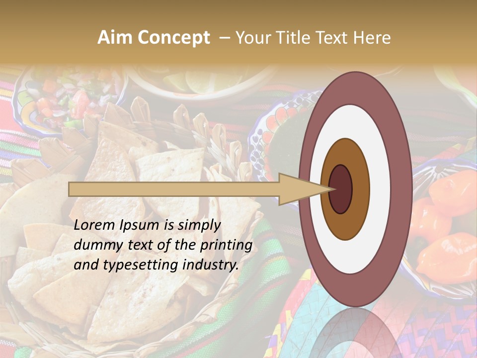 Sour Chips Dinner PowerPoint Template