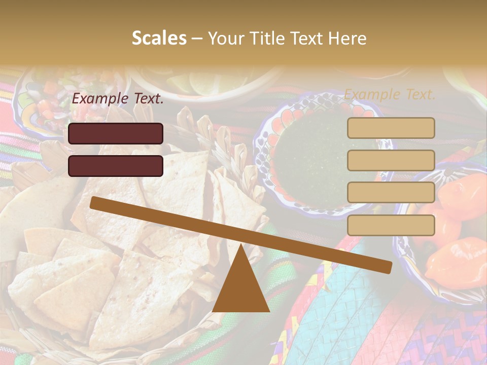 Sour Chips Dinner PowerPoint Template