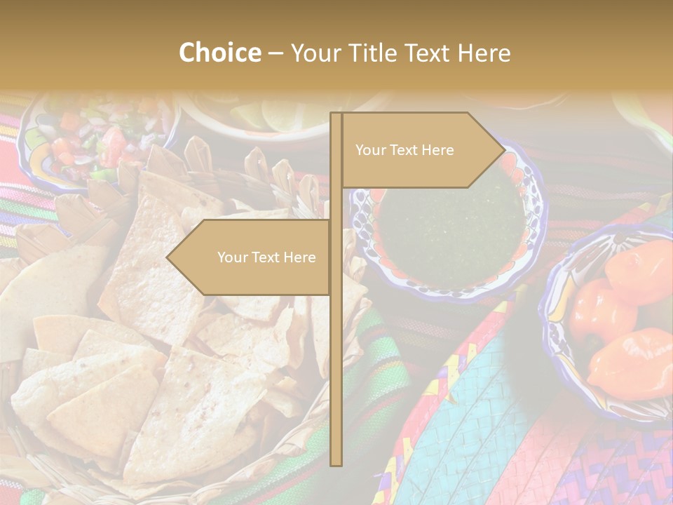 Sour Chips Dinner PowerPoint Template